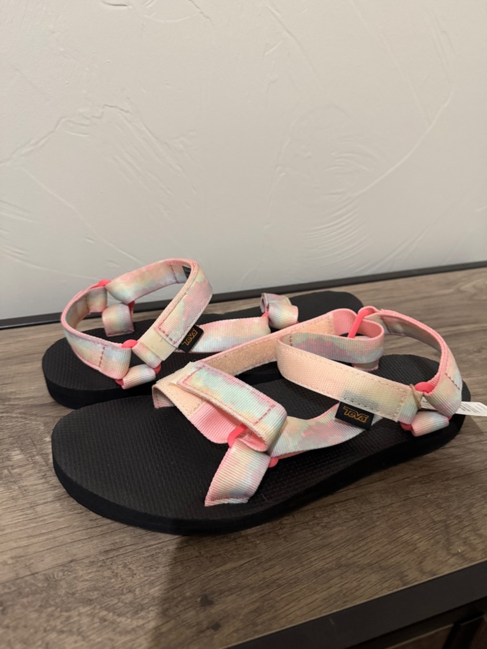 Teva Pink Tie-Dye Universal Sandals